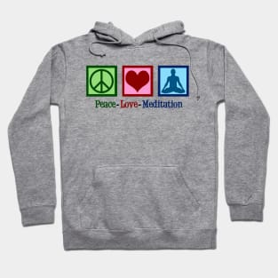 Peace Love Meditation Hoodie